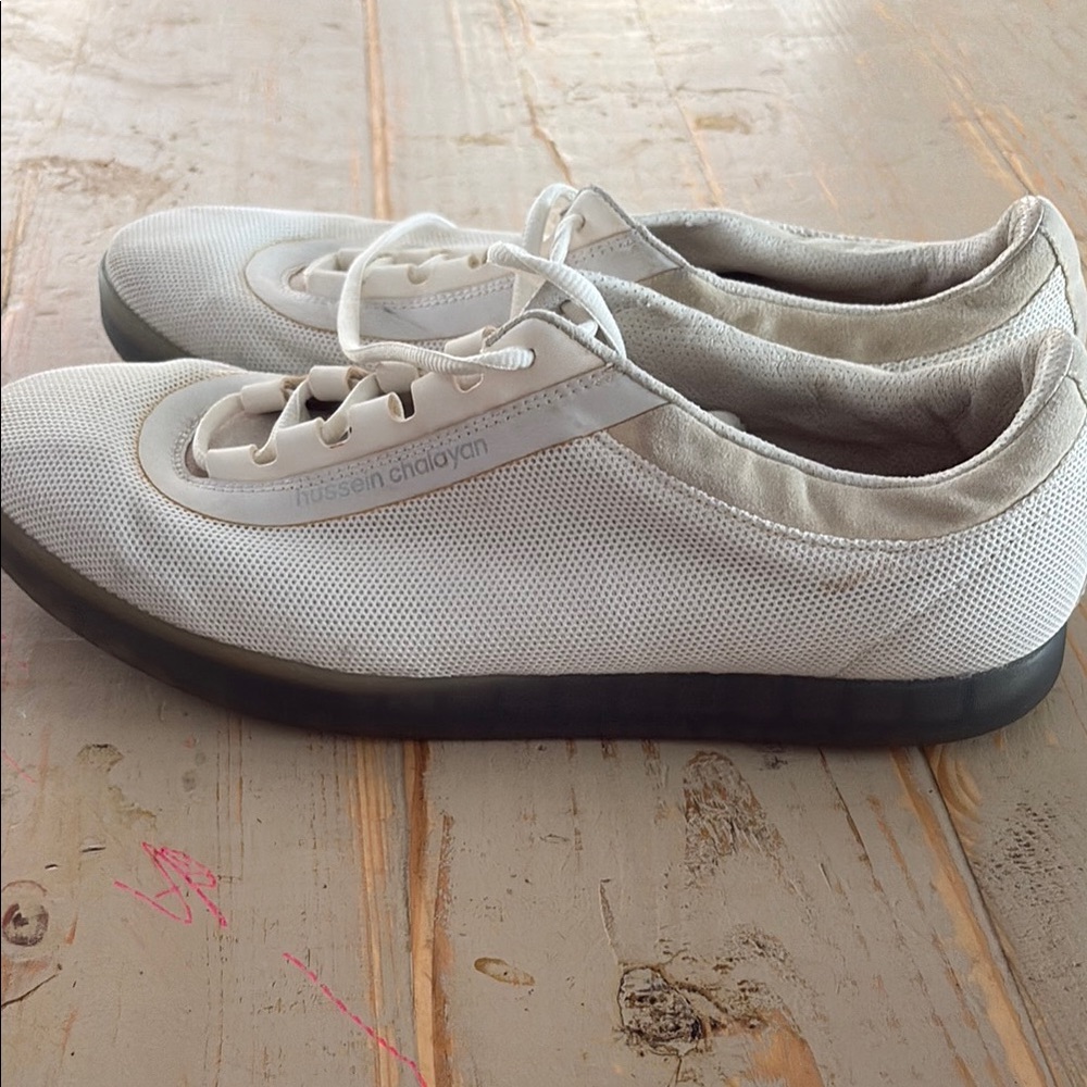 Black and White Canvas Sneakers with Low-Top Design
